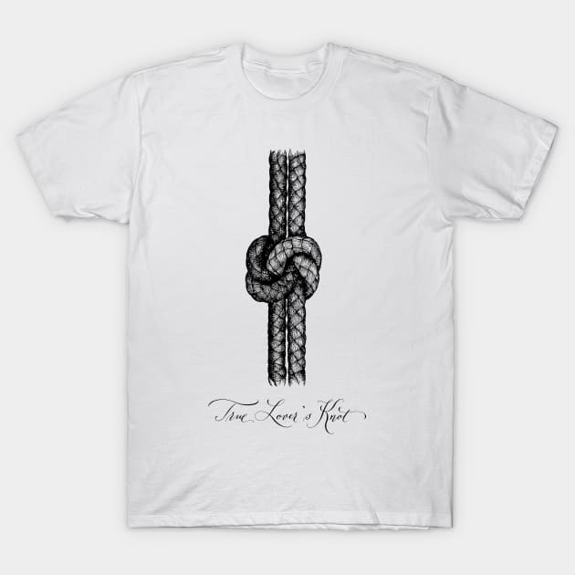 True Lover's Knot T-Shirt by illucalliart